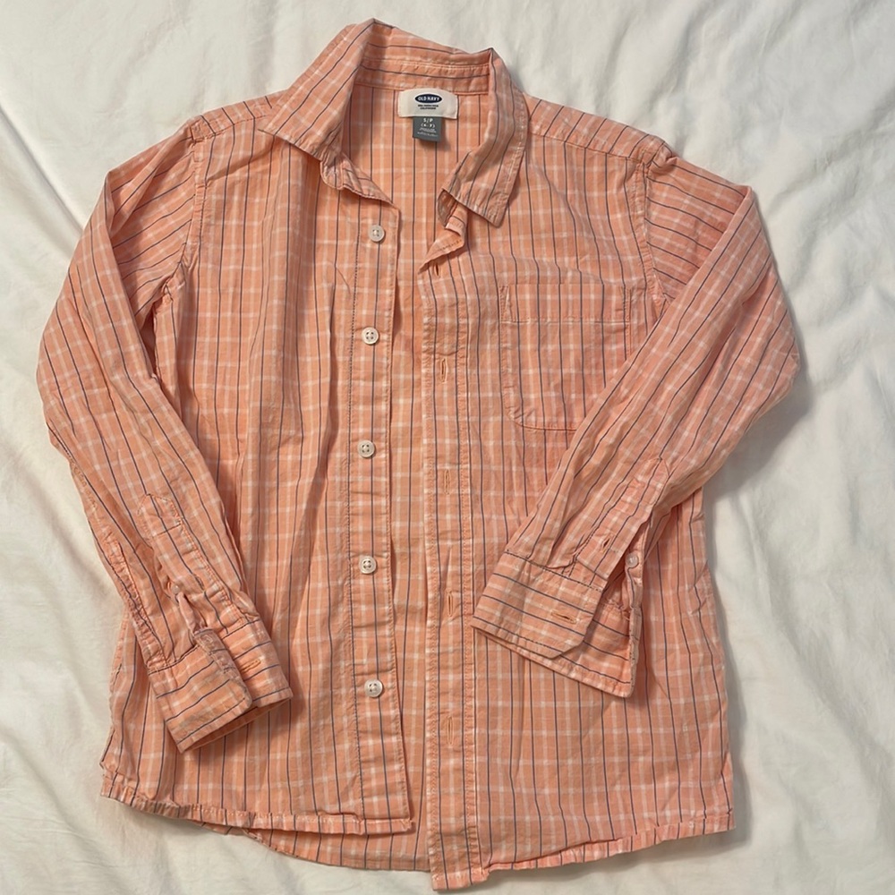 Youth Small 6-7 Button Up Dress Shirt